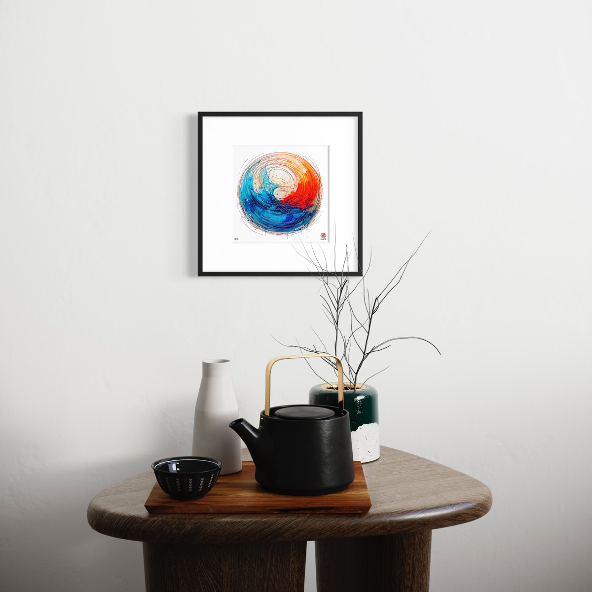 Ensō C001 – Yin & Yang der Elemente im Raum